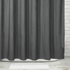 mDesign Luxury Shower Curtain, Waffle Design, Easy Care and Machine