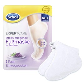 Scholl Scholl EXPERTCARE Intensive Nourishing Foot Mask with Lavender Oil - Moisturizing Care - 1 Pair of Disposable Socks