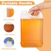 1 Gallon Water Jugs with Caps Empty Liquid Oil Storage