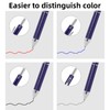 RANBOS 4-in-1 Four-Color Multifunctional Pen, Black/Red/Blue Ballpoint Pen and 0.5mm