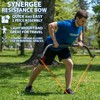 Synergee Resistance Bow. Portable Home Gym with Resistance Bands and