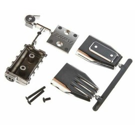 RPM 73413 Chrome Mock Intake and Supercharger Blower Set for RC Car & Truck NPRC