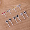 MEELYHOME 10Pcs Cartoon Eye Fruit Fork Toothpick Tableware Bento Lunch