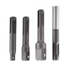 4Pcs Extension Adapter Set SDS Chuck Adapter 1/4" Hex Socket