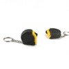 2 Metre Tape Measure Keyring Retractable Rule Pocket Tool Keychain