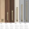 khtumeware 6 Pack 5 Inch Kitchen Cabinet Handles Brushed Antique