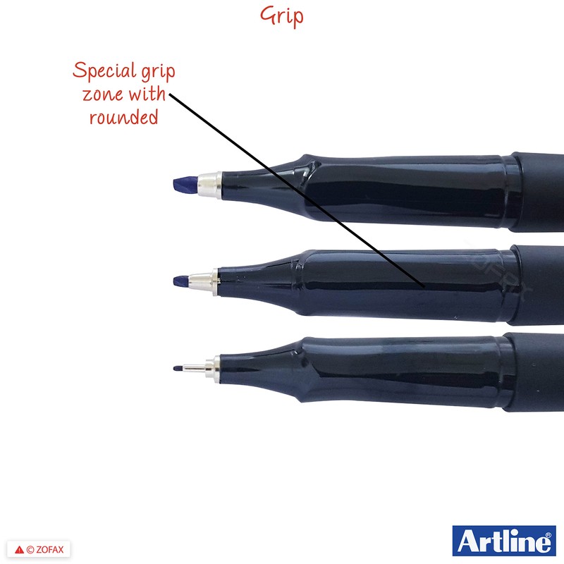 ARTLINE Ergoline Calligraphy Pens Sharp Line (3 x 1.0 2.0