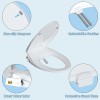 hibbent toilet seat, Non-Electric Bidet Attachment for Toilet Seat with