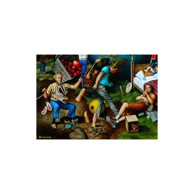 T. E. Breitenbach Proverbidioms II - Poster 28x22 inches