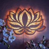 Lotus Flower Mandala Lamp Lotus Shape Night Light Decorative Flower