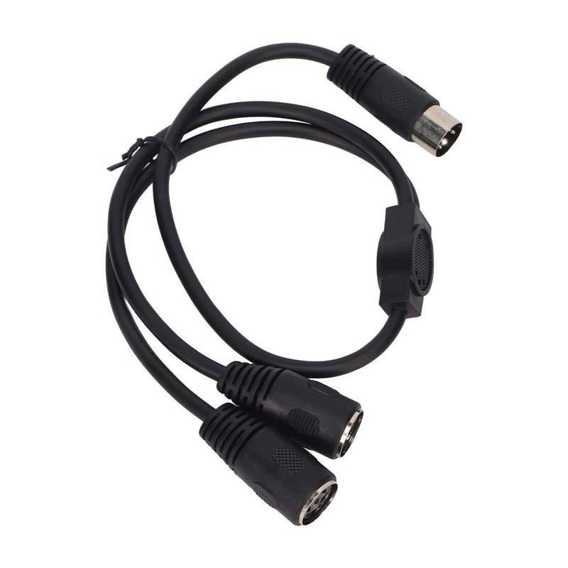 DIN 4PIN to 2DIN 4PIN Adapter Cable Professional Male to