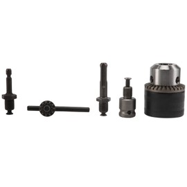 RANJOVER 3-16mm Drill Chuck Converter 1/2Inch- 20UNF Thread Quick Change Adapter SDS-Plus 1/4Inch Hex Shank 1/2Inch Socket