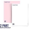 8.5 x 11 Excel One Carbonless Paper, 2 Part Reverse