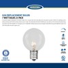 Novelty Lights Incandescent G50 Globe Replacement Bulbs - Outdoor Individual