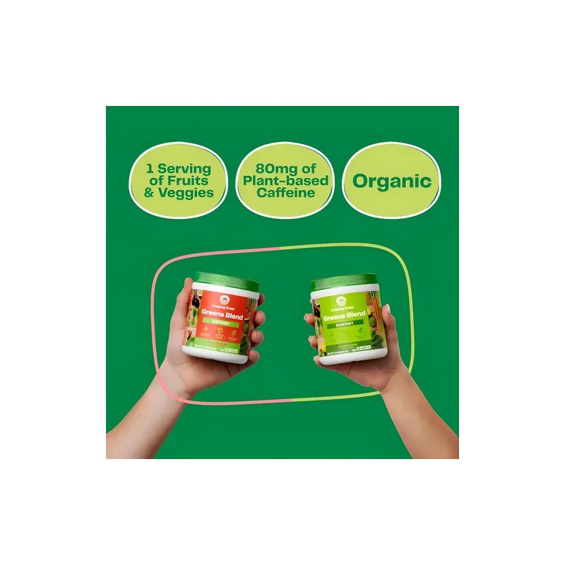 Suplemento Nutricional Greens Grass Greens Blend en Polvo, 210 g