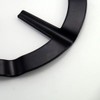 CIV Black Metal Hob Reducer 13.5cm Ideal for Mocha and