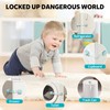 Vinabo Drawer Lock for Kids, 6 Pieces Child Safety Locks,