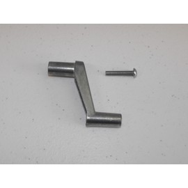 1" Metal RV Mobile Home Window Open Crank Handle Lever Brown Trailer Vent