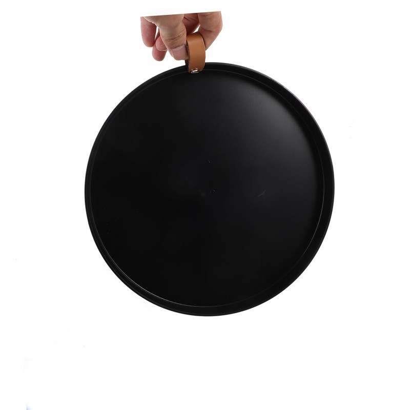 Ciieeo Round Cosmetics Tray Bathroom Countertop Tray Bathroom Vanity Tray