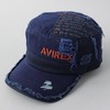 Avirex Distressed Remade Work Cap, Golf Baseball Cap, Cotton Cap,