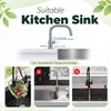 Foldable Hanging Sink Drain Basket Collapsible Kitchen Faucet Food Strainer