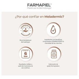 MELADERMIC Crema Corporal Despigmentante para Manos y Cuerpo I Ayuda con las Manchas y Pecas  Axilas, Codos, Rodillas, Cuello, Manos  Hidratacin...   