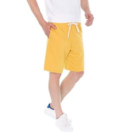 Optima, Pantalones Cortos Hombre, Mostaza, G