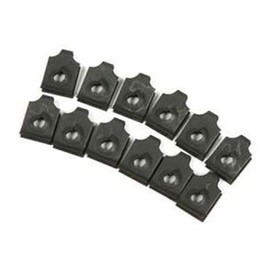 1963-1967 Corvette C2 Rocker Molding & Side Exhaust Upper Trim Retainer U-Nuts – 10-24 Thread – Steel – OE Style