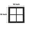 WRISIN 2 Pack 16" x 16" Square Shed Window with