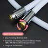 Shower Hose, Ultra-Soft Silicone Shower Hose Replacement丨Fluorescent Blue Glow in