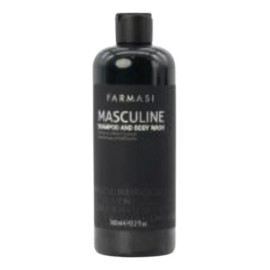 2en1 Shampoo Y Jabón Líquido Corporal Masculine Farmasi360ml
