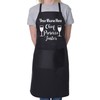 Print4U Customise This Apron Chief Prosecco Taster Any Name Here