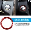 CGEAMDY Engine Start Stop Button Cover, Car Start Button Protective