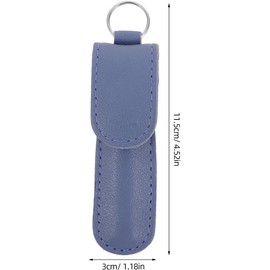 STOBAZA Recortador de Vello Nasal de Punta Redonda para Hombre Diseño Estilizado, Fácil de Limpiar y Corte Preciso para Cejas y Nariz
