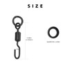 SF Spinner Swivels Quick Change Swivel with Ring Size 11