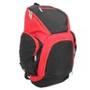 Basketball Backpack Black Red Multifunctional Large Capacity with Multiple Storage