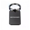 Epic Frames Defender Key chain Premium Engraved Black Premium Metal