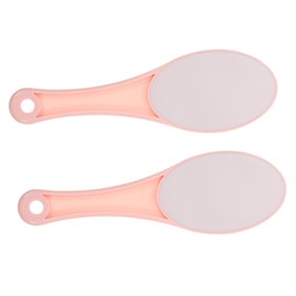 Mikinona Foot File Callus Remover Exfoliator Foot Scrubber 2 in 1 Pedicure Supply Handheld Foot Scraper Smooth Comfortable Feet