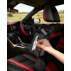Drsvabze Car Tissue Holder for Kleenex 120/160 Count,Rectangular Car Storage