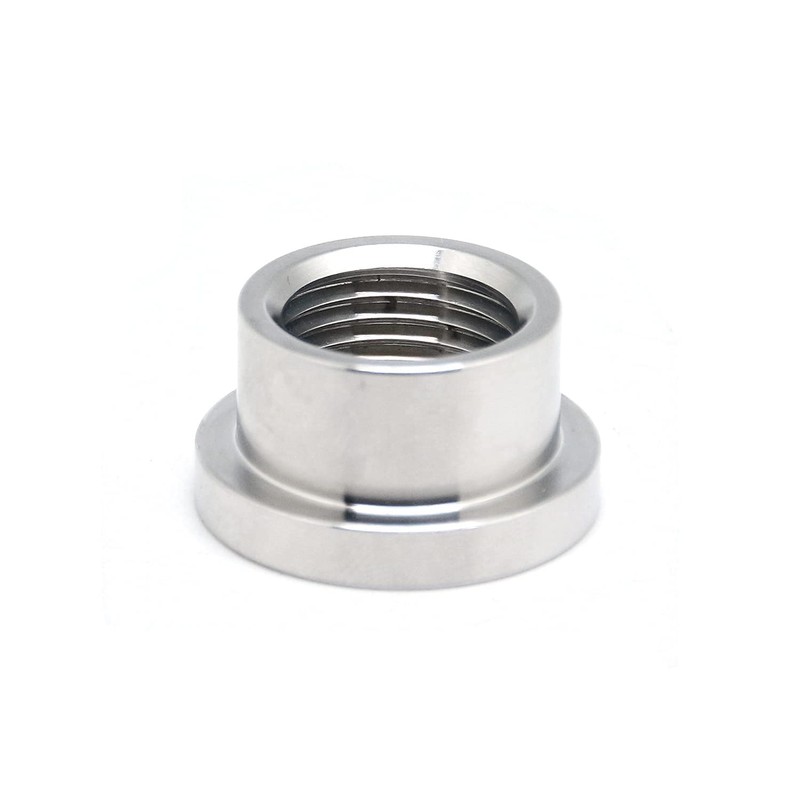 QiiMii 1/2" NPT Female Threaded Stepped Weld Bung Mounting Stainless