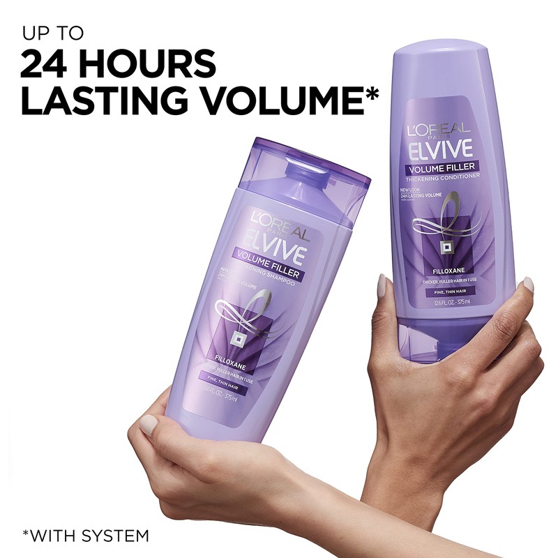 L'Oréal Paris Hair Expert Volume Filler Shampoo, 12.6 fl. oz.