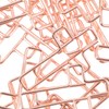 TEHAUX 100pcs Cross Shaped Paper Clips Decorative File Clips for