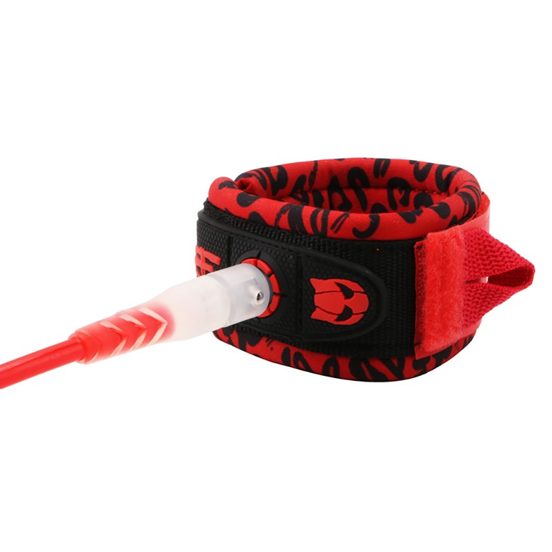 Surf Leash 7mm Thick 6ft/8ft Straight Surfboard Leash SUP Leg
