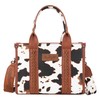 Wrangler Cow Print Tote Bag for Women Western Purse Boho