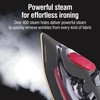 CHI Steam Iron for Clothes with 8’ Retractable Cord, 1700