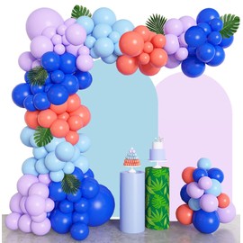 Birthday Stitch Balloons Set, Party Decoration, Stitch Birthday Decorations for Children, Themed Birthday Party Accessories