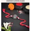 SajShrungar Sp Oxidise Rakhi 1 Set (Rakhi) 1 Set -3