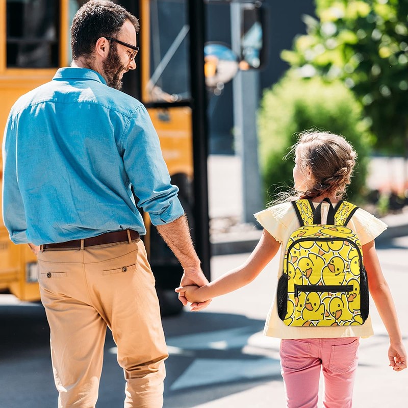 Little Yellow Duck Backpack for Toddlers, Kid's Backpack School Bag