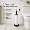 Freestanding Toilet Paper Holder for Bathroom – Rust-Resistant 5-Roll Storage