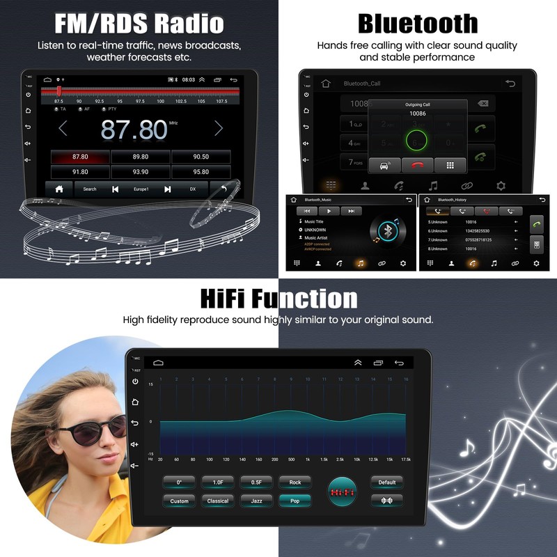 [4+64G] Android 13 Car Stereo for Nissan Juke 2011-2016 with